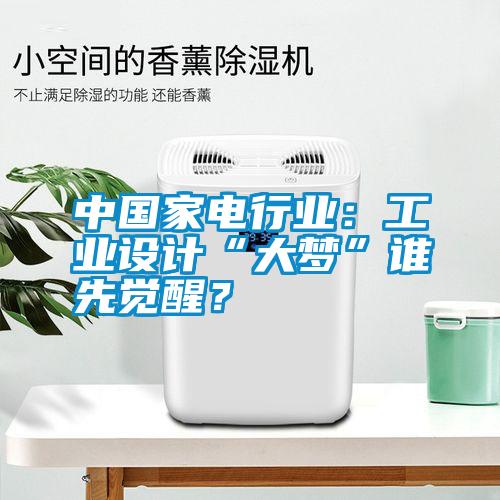 中國家電行業(yè)：工業(yè)設(shè)計(jì)“大夢(mèng)”誰先覺醒？