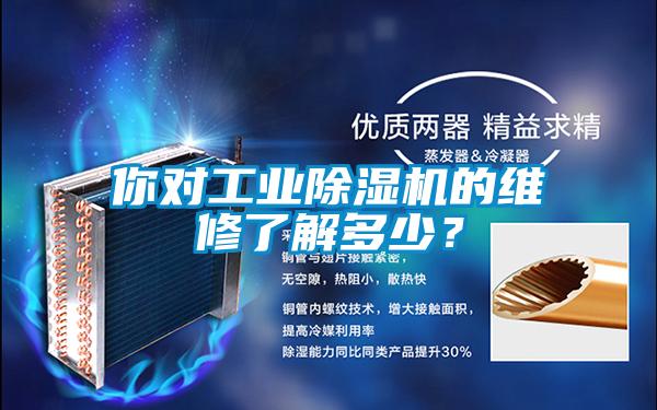 你對(duì)工業(yè)除濕機(jī)的維修了解多少？