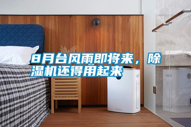 8月臺風雨即將來，除濕機還得用起來