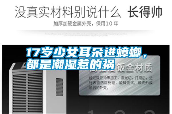 17歲少女耳朵進(jìn)蟑螂，都是潮濕惹的禍
