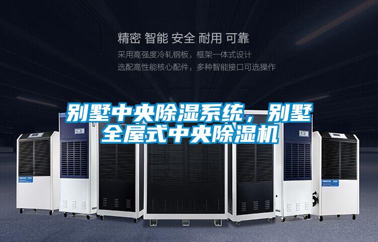 別墅中央除濕系統(tǒng)，別墅全屋式中央除濕機(jī)