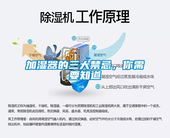 加濕器的三大禁忌，你需要知道
