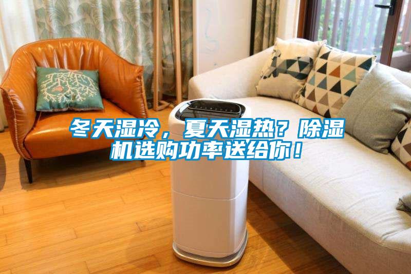冬天濕冷，夏天濕熱？除濕機(jī)選購(gòu)功率送給你！
