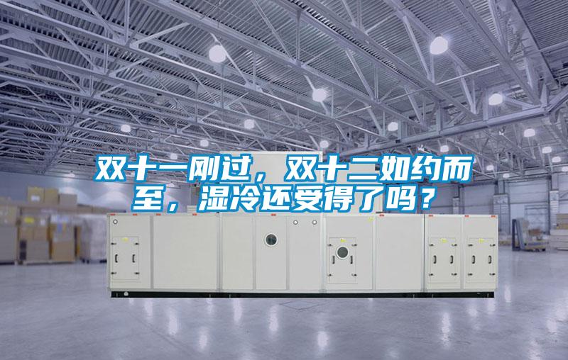 雙十一剛過，雙十二如約而至，濕冷還受得了嗎？