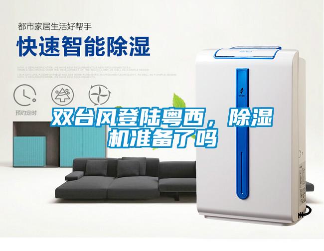 雙臺(tái)風(fēng)登陸粵西，除濕機(jī)準(zhǔn)備了嗎