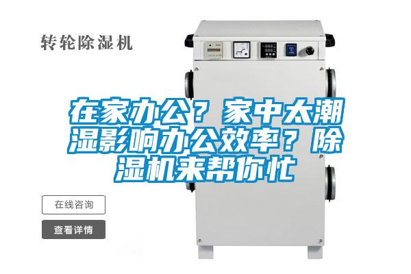 在家辦公？家中太潮濕影響辦公效率？除濕機(jī)來(lái)幫你忙