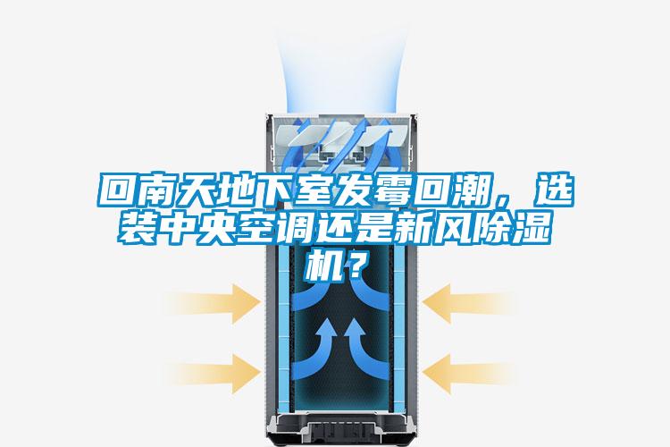 回南天地下室發(fā)霉回潮，選裝中央空調(diào)還是新風(fēng)除濕機(jī)？