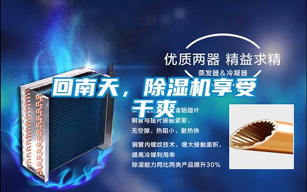 回南天，除濕機(jī)享受干爽