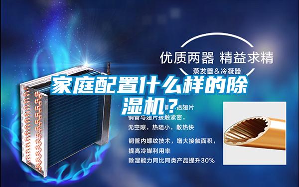 家庭配置什么樣的除濕機？