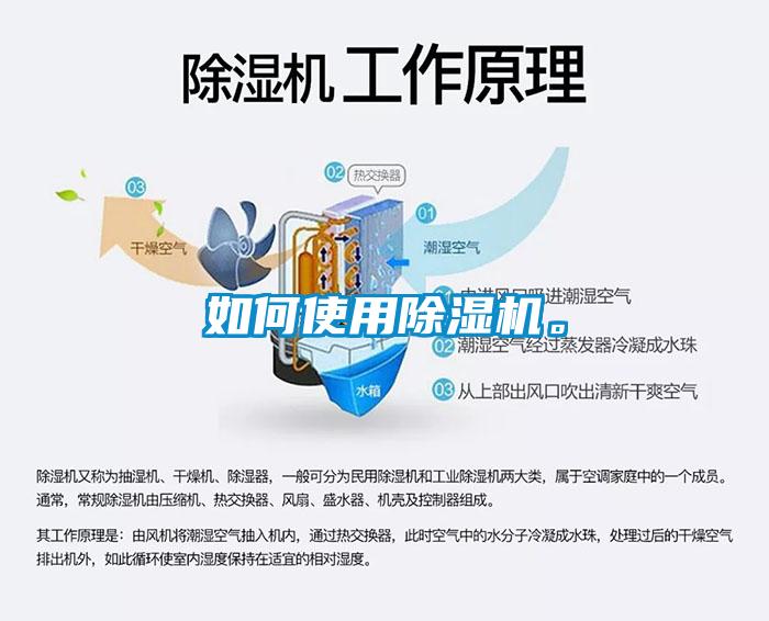 如何使用除濕機(jī)。