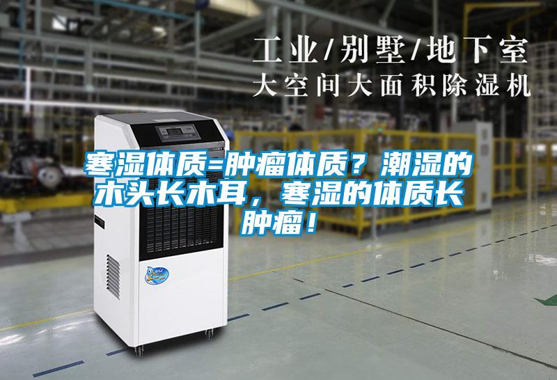 寒濕體質(zhì)=腫瘤體質(zhì)？潮濕的木頭長(zhǎng)木耳，寒濕的體質(zhì)長(zhǎng)腫瘤！