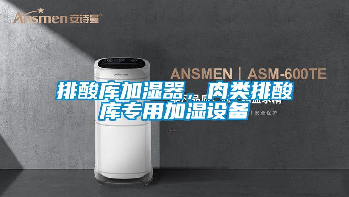 排酸庫加濕器，肉類排酸庫專用加濕設備