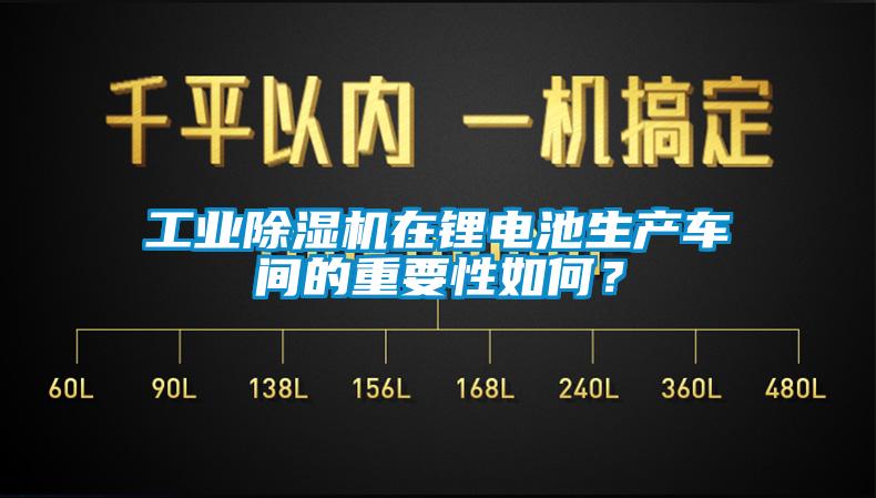工業(yè)除濕機在鋰電池生產(chǎn)車間的重要性如何？