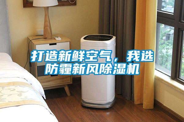 打造新鮮空氣，我選防霾新風(fēng)除濕機(jī)