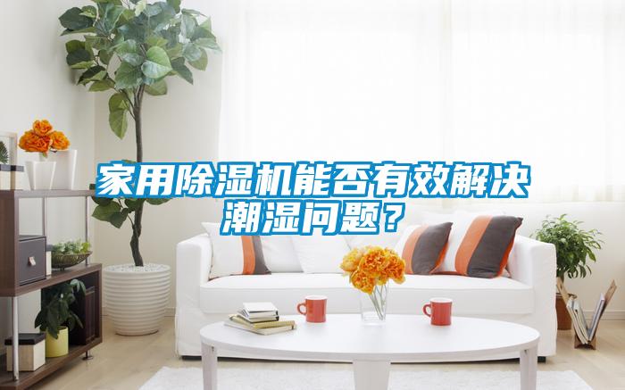家用除濕機(jī)能否有效解決潮濕問題？