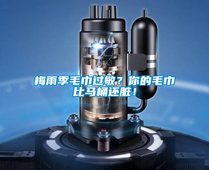 梅雨季毛巾過(guò)敏？你的毛巾比馬桶還臟！