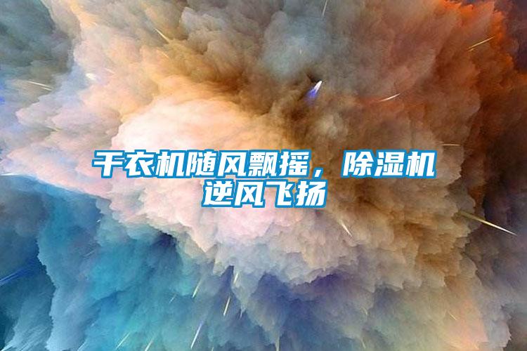 干衣機(jī)隨風(fēng)飄搖，除濕機(jī)逆風(fēng)飛揚(yáng)