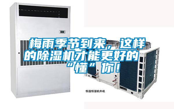 梅雨季節(jié)到來，這樣的除濕機才能更好的“懂”你！