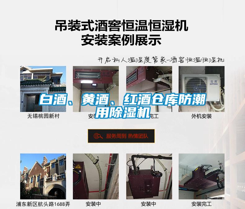 白酒、黃酒、紅酒倉(cāng)庫(kù)防潮用除濕機(jī)