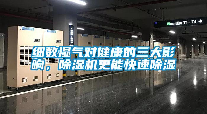 細(xì)數(shù)濕氣對(duì)健康的三大影響，除濕機(jī)更能快速除濕