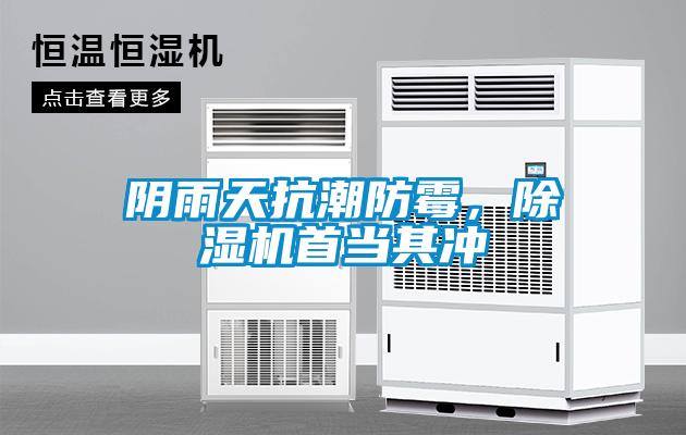 陰雨天抗潮防霉，除濕機首當其沖