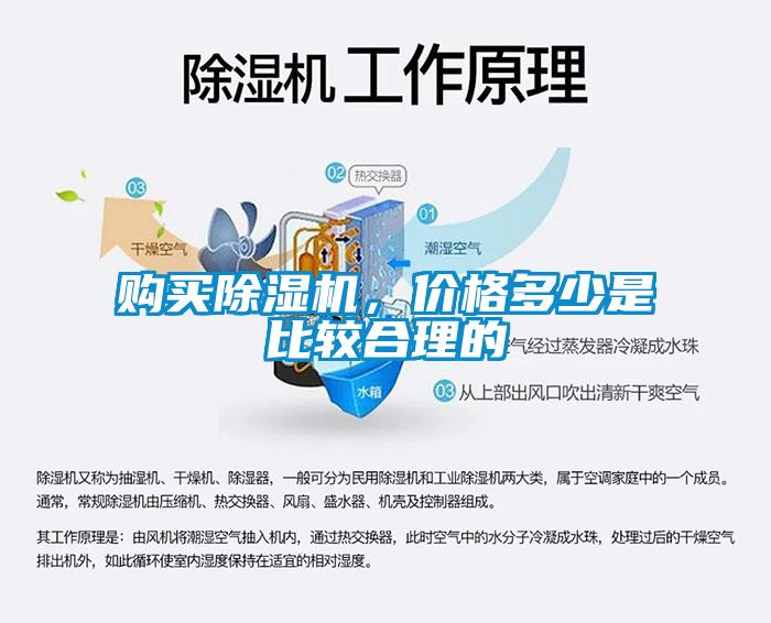 購買除濕機(jī)，價(jià)格多少是比較合理的