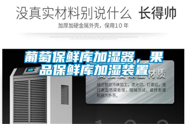 葡萄保鮮庫加濕器，果品保鮮庫加濕裝置