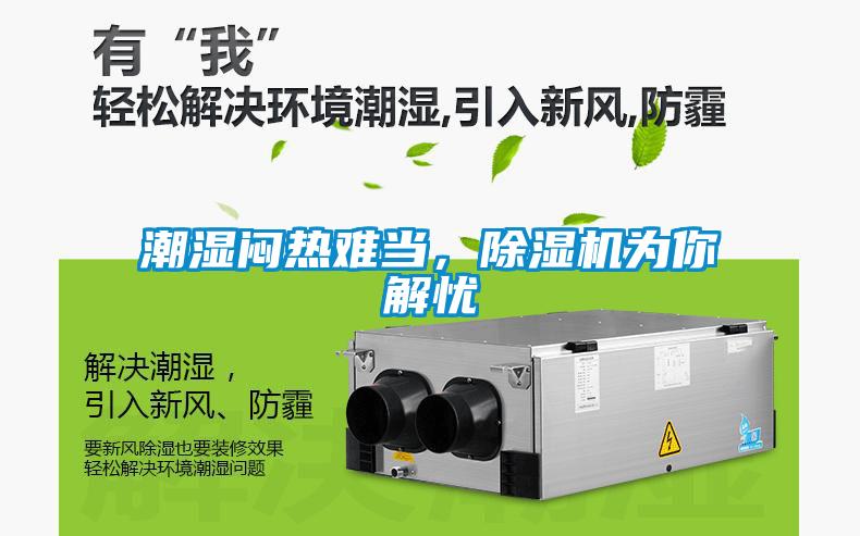潮濕悶熱難當(dāng)，除濕機(jī)為你解憂