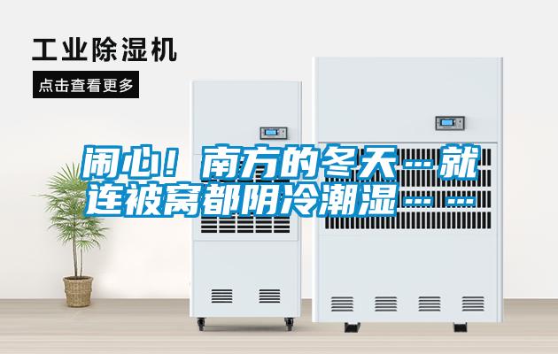 鬧心！南方的冬天…就連被窩都陰冷潮濕……