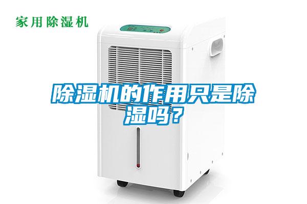 除濕機的作用只是除濕嗎？