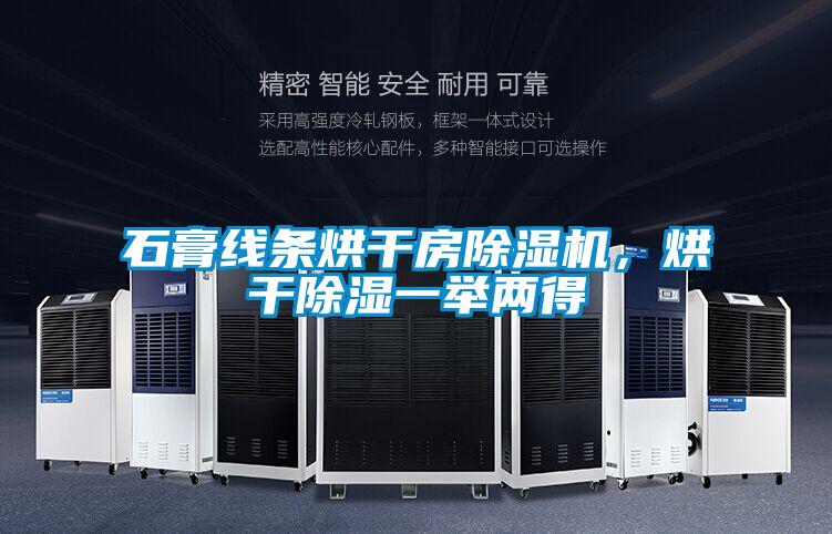 石膏線條烘干房除濕機，烘干除濕一舉兩得