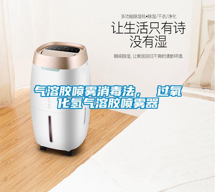 氣溶膠噴霧消毒法， 過氧化氫氣溶膠噴霧器