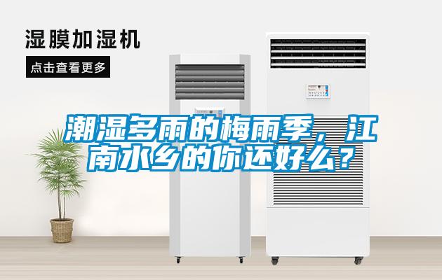 潮濕多雨的梅雨季，江南水鄉(xiāng)的你還好么？