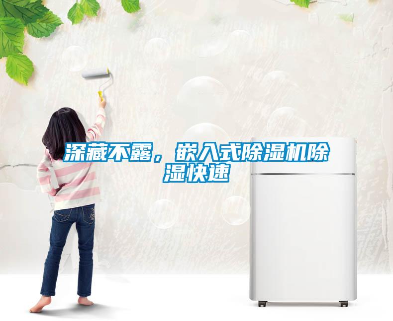 深藏不露，嵌入式除濕機(jī)除濕快速