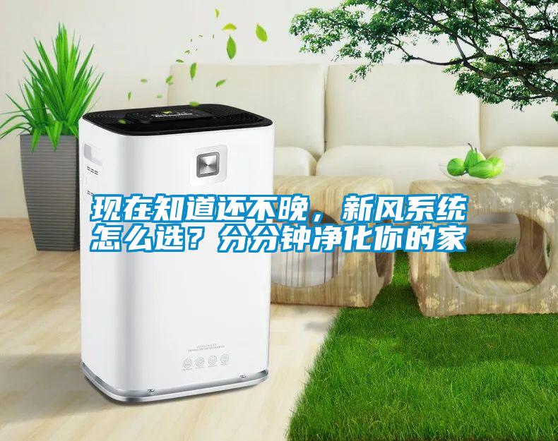 現(xiàn)在知道還不晚，新風(fēng)系統(tǒng)怎么選？分分鐘凈化你的家