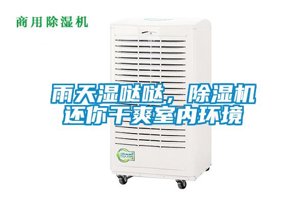 雨天濕噠噠，除濕機(jī)還你干爽室內(nèi)環(huán)境