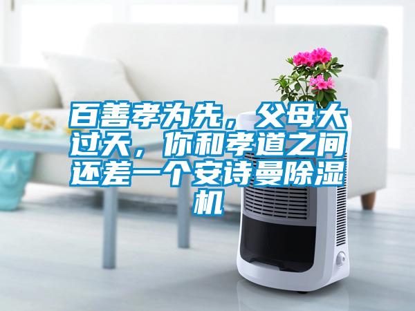 百善孝為先，父母大過(guò)天，你和孝道之間還差一個(gè)安詩(shī)曼除濕機(jī)