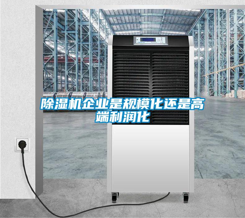 除濕機(jī)企業(yè)是規(guī)?；€是高端利潤(rùn)化