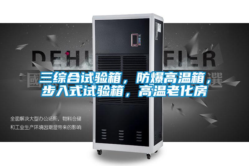 三綜合試驗箱，防爆高溫箱，步入式試驗箱，高溫老化房