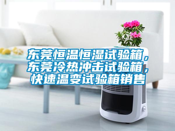 東莞恒溫恒濕試驗(yàn)箱，東莞冷熱沖擊試驗(yàn)箱，快速溫變試驗(yàn)箱銷售