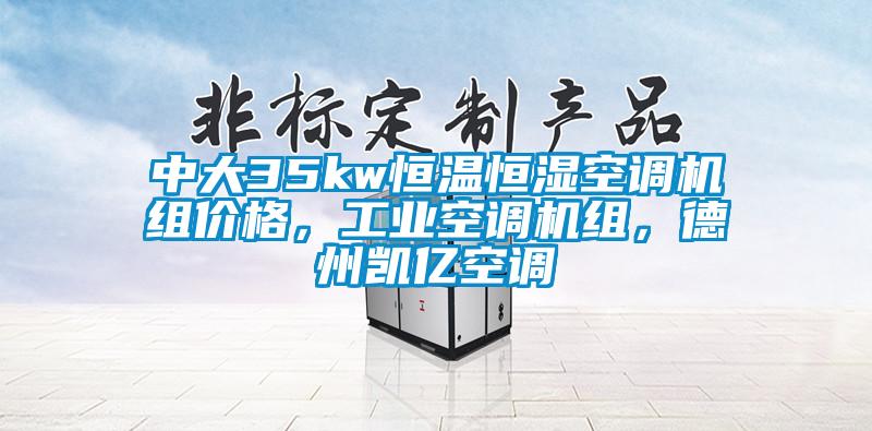 中大35kw恒溫恒濕空調(diào)機組價格，工業(yè)空調(diào)機組，德州凱億空調(diào)