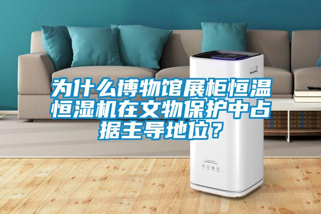 為什么博物館展柜恒溫恒濕機在文物保護中占據(jù)主導(dǎo)地位？