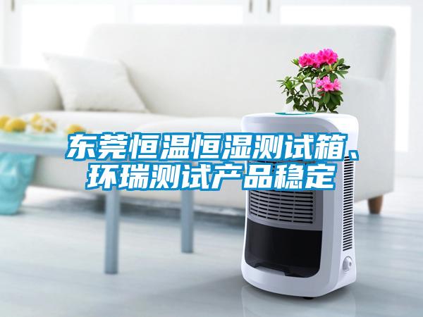 東莞恒溫恒濕測試箱、環(huán)瑞測試產(chǎn)品穩(wěn)定