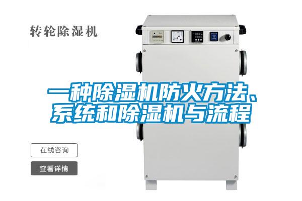 一種除濕機(jī)防火方法、系統(tǒng)和除濕機(jī)與流程