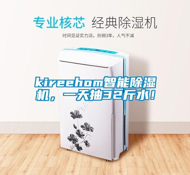kireehom智能除濕機(jī)，一天抽32斤水！
