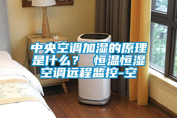 中央空調(diào)加濕的原理是什么？ 恒溫恒濕空調(diào)遠(yuǎn)程監(jiān)控-空