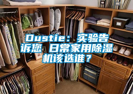 Dustie：實驗告訴您 日常家用除濕機該選誰？