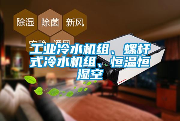 工業(yè)冷水機(jī)組、螺桿式冷水機(jī)組、恒溫恒濕空
