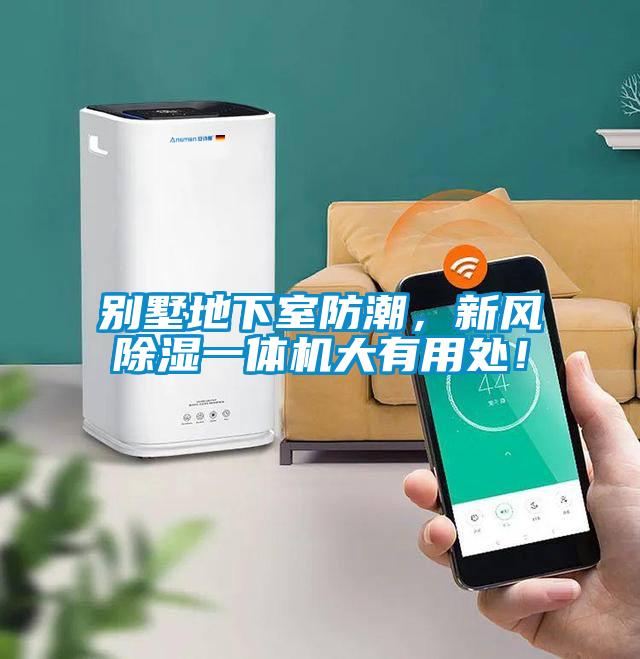 別墅地下室防潮，新風(fēng)除濕一體機大有用處！