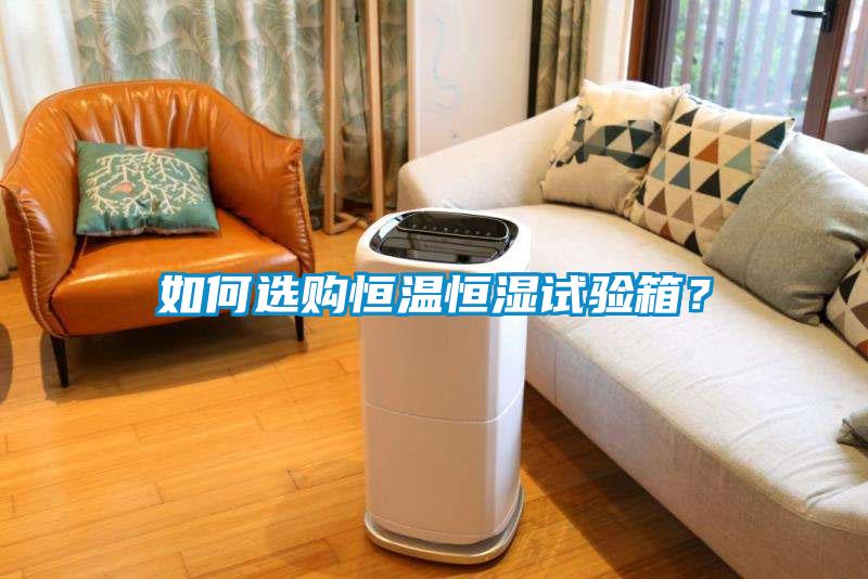 如何選購(gòu)恒溫恒濕試驗(yàn)箱？